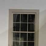 Multi-pane window at Casa Navarro State Historic Site in San Antonio