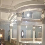 Interior atrium of the historic Menger Hotel in San Antonio, Texas